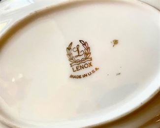 Lenox Vintage Swans, Makers Mark