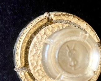 Yves St. Lauren Perfume Bottle, Makers Mark