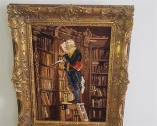 Needlepoint in Frame