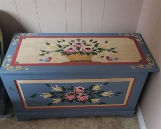 Hand painted Trunk