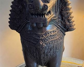 Chinese Foo/Temple dog statue