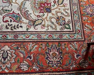 Just look at the vibrant colors in the is rug!