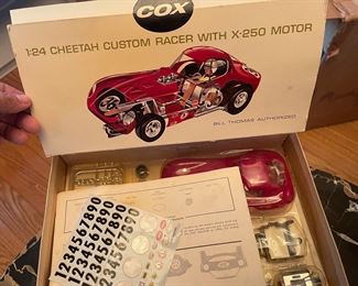 COX CHEETAH CUSTOM RACER SLOT CAR