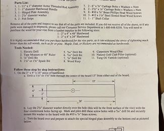 Golfworks Golf Club wood vise hardware kit