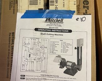 Mitchell Shaft cutting machine