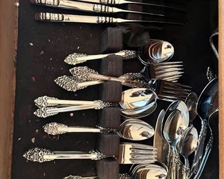 Oneida serving flatware Rembrandt Heirloom 