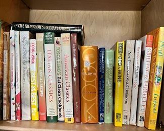 Lots of cookbook. Vintage and new