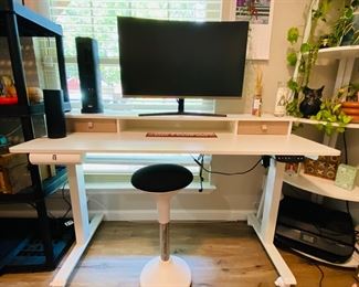 motorized up desk