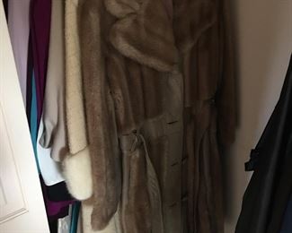 Vintage clothing, fur coat