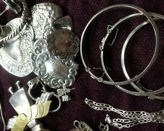 Silver jewelry