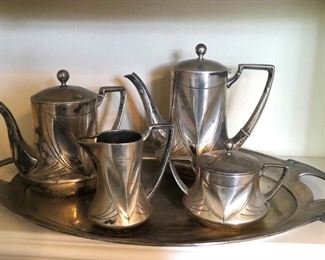 .800 silver coffee and tea service