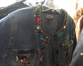 Denim with bling