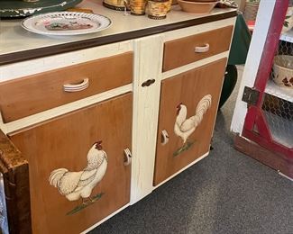 Darling chicken cabinet $150 enamel top
