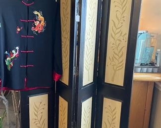 Heavy Asian inspired screen $195