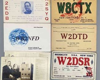 Vintage Radio Cards Unused
