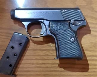 Vintage Walther Model 8 6.35mm Pistol