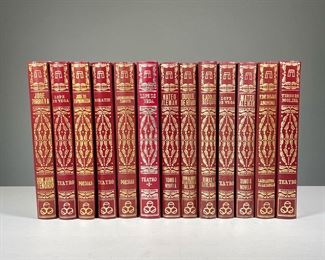 (13PC) COLLECTION OF WORKS FROM SPANISH PLAYWRIGHTS | Cultura Clásica: series of classical Spanish playwrights and their works fully in Spanish. Includes works from: Lope de Vega, Moratin, Tirso de Molina, and others.