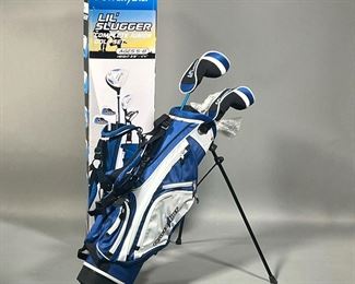LIL’ SLUGGER JUNIOR GOLF SET | In original box, Power Bilt Complete Junior Golf Set.