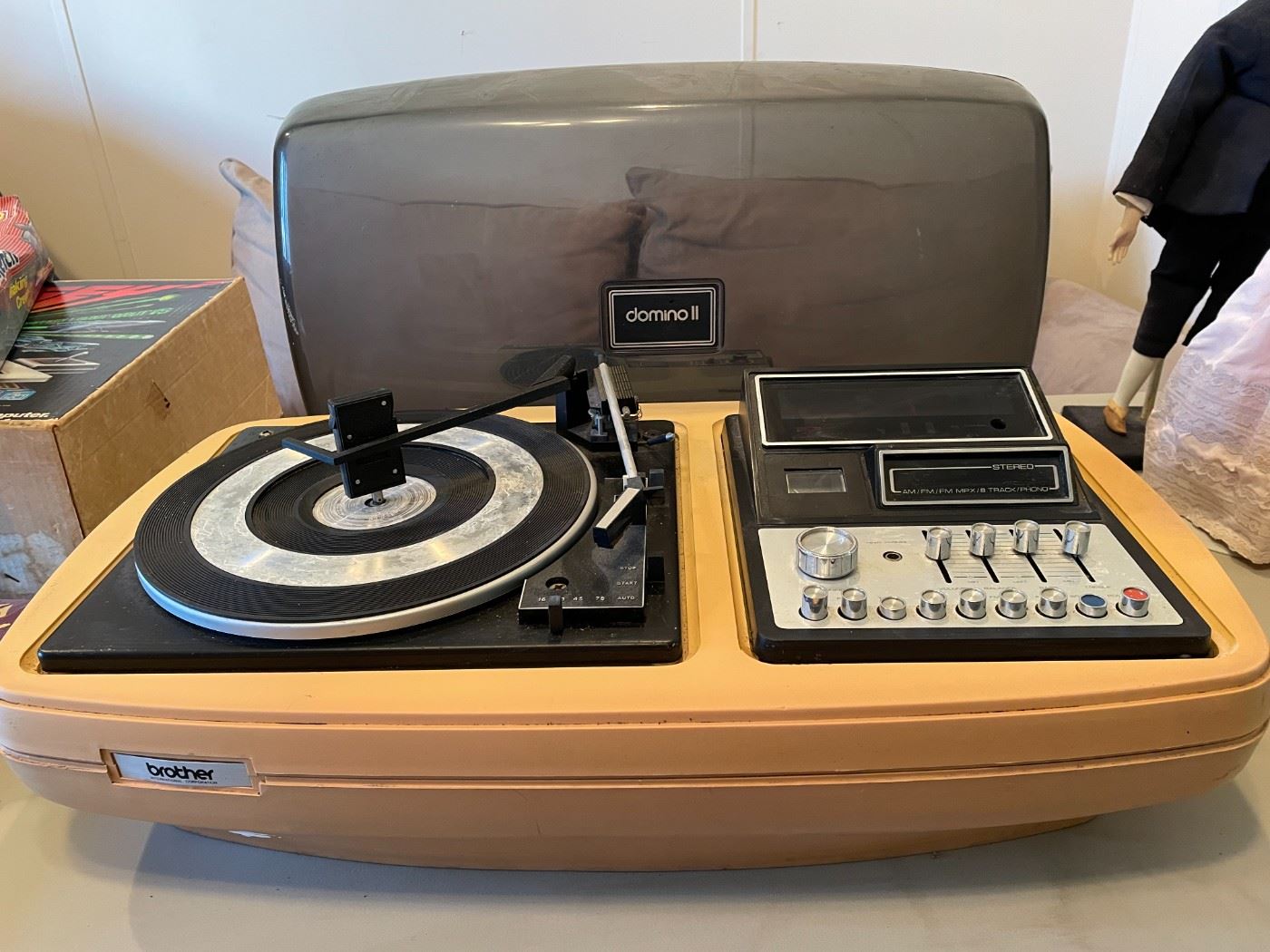 Brother Domino ll 8 track phonograph 