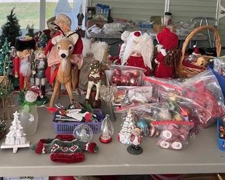 Some of the Christmas items