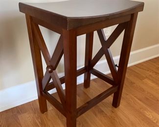 Bench Stool Plant Stand Side Table