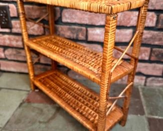 Wicker Wall Shelf