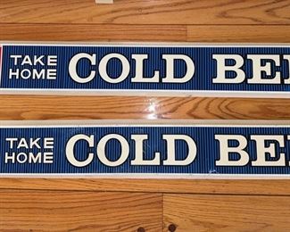 Vintage Budweiser Signs