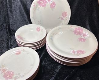 Vintage Dishes China Pearl Stoneware Dish Set