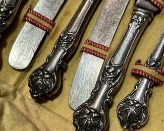 Rogers Bros Charter Oaks Acorn XS Triple Plate Silver Plate Flatware