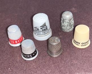 Vintage Thimble Collection