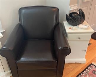 Leather Parker chair (2 available)