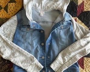 Girls Cat & Jack jacket size L (10/12)