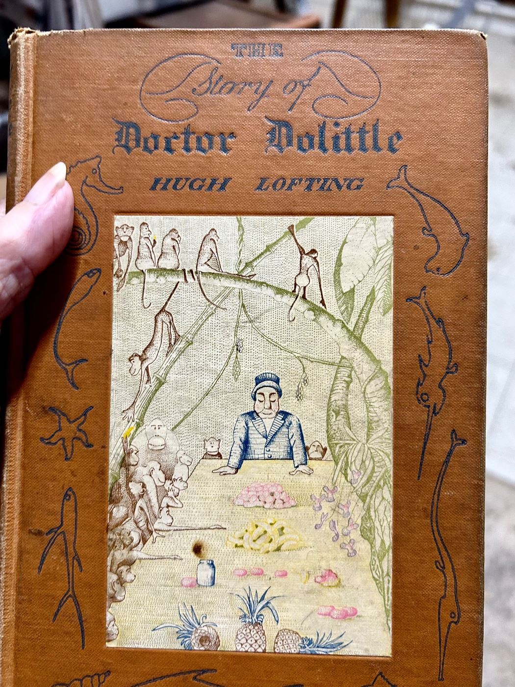 Signed by Hugh Lofting not a first edition 