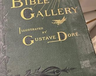 Lavishly illustrated BIBLE GALLERY ILLUSTRATED BY GUSTAVE DORE
COULD USE REBINDING BUT ILLUSTRATIONS ARE FABULOUS