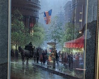 G. HARVEY S/N PRINT "A BREAKFAST OUT"