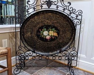 FIREPLACE COVER (STAND & TRAY)