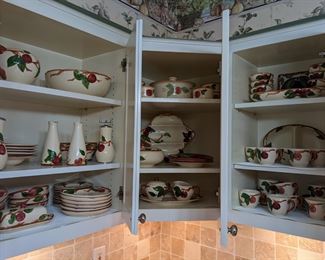 HUGE COLLECTION of FRANCISCAN APPLE CHINA
