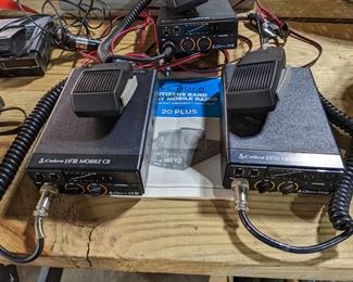 3 UNIT COBRA CB RADIOS