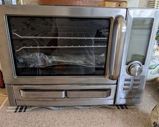 WOLFGANG PUCK DUAL ELECTRONIC CONVECTION OVEN WITH ROTISSERIE