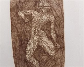 S/N  GUILLAUME AZOULAY PRINT Titled "IT WAS A GAS"