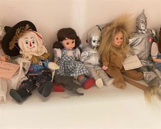 Dolls - Madame Alexander Wizard of Oz - complete 