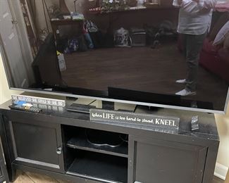 TV on Stand 