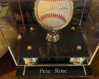 Pete Rose Autograph 