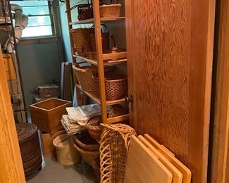 Another view of some of the many baskets available for in person purchase