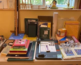 Games, crafts and art supplies available for in person purchase