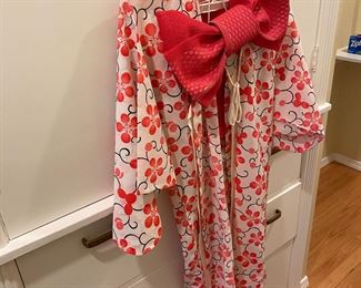 An example of the vintage clothing and costumes available for in person purchase. 