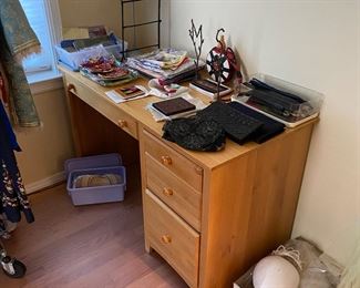 $80 Alder desk 48w x 22d x 29.5h