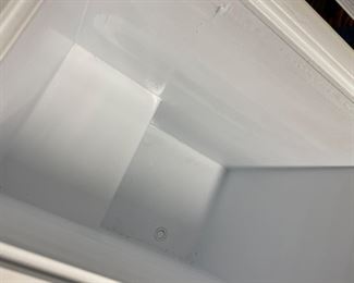 Inside of the freezer