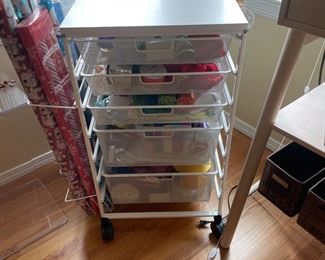$160 Elpha wrapping paper station with all the supplies! 17.75w x 21d x 33h (retails for $260 without supplies)