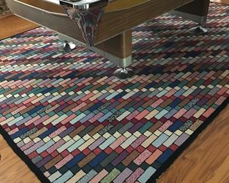Love this rug from LL Bean. Home Collection. 100% wool Pile.  8'2"X11'3"